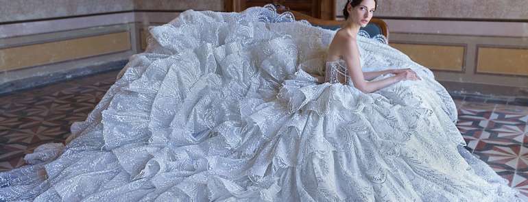 Il romanticismo dell’abito sposa principessa