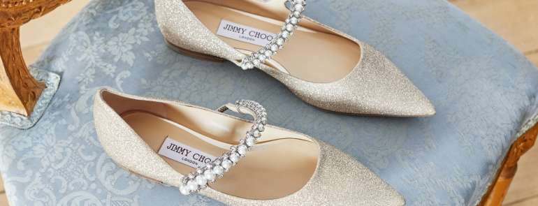 Le scarpe da sposa basse: comfort e alla moda